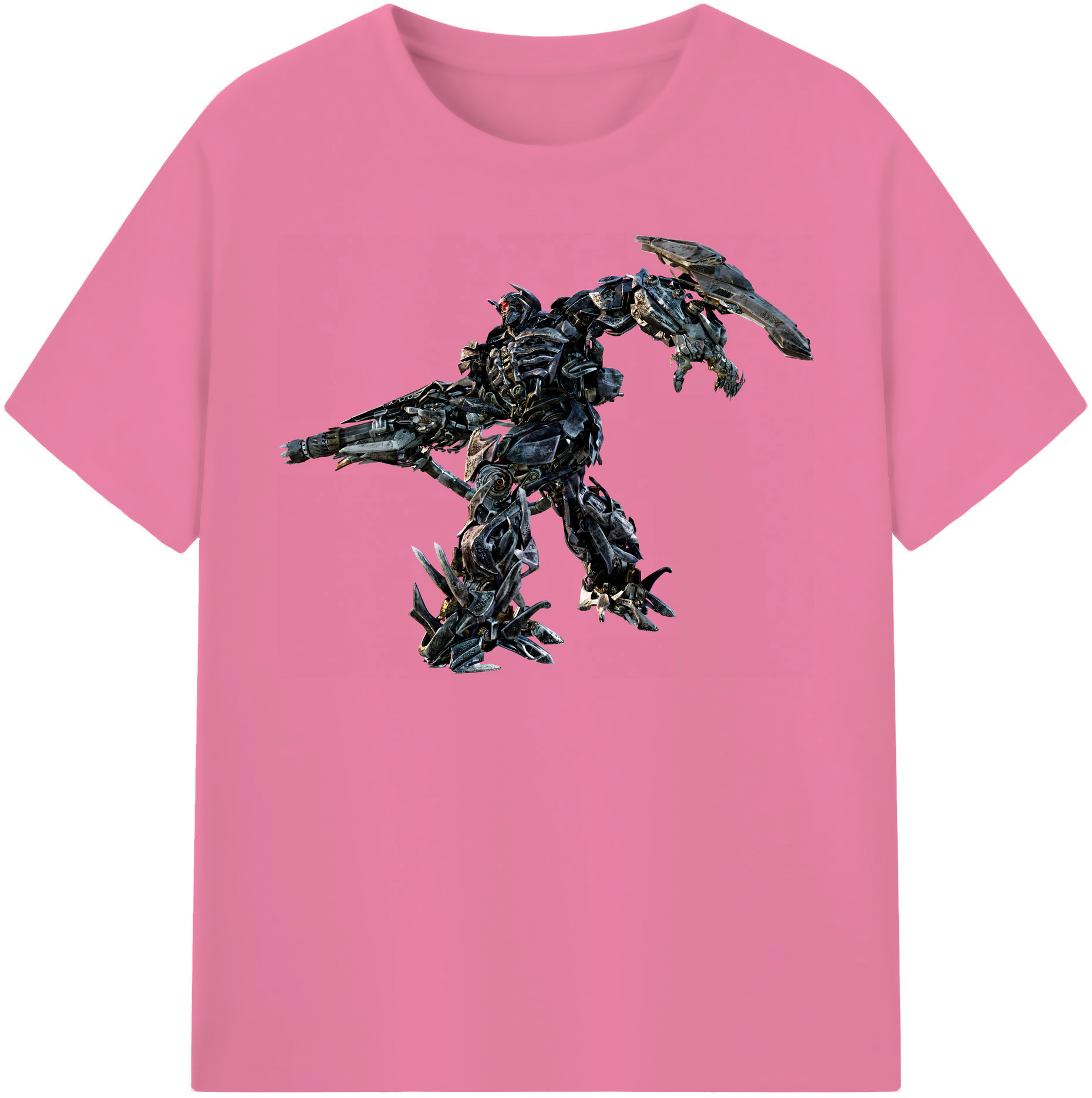（画像用） Transformers トランスフォーマー 綿100％半袖Tシャツ（フロントプリント）